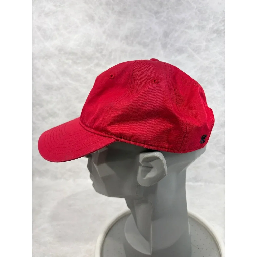 Gear For Sports Camelback Hat Red Embroidered Adjustable Dad Cap Cotton